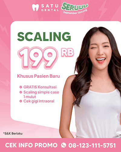Promo Scaling 199rb (pasien Baru)