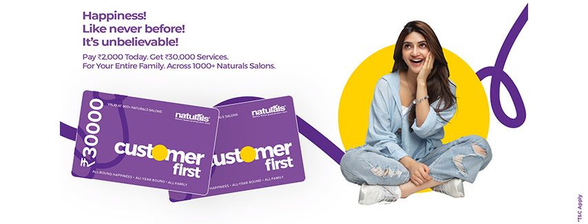 Customer First Offer By Naturals Salon